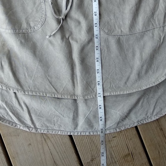 Bella Dahl Tencel High-Low Mini Skirt - Picture 10 of 15